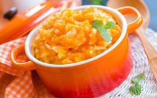 Вкусная тыквенная каша на молоке с рисом и пшеном — 4 рецепта