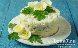 Салат с огурцом нежность – рецепт слоеный, кусочками, с курицей, ветчиной, огурцом, грибами, морепродуктами и диетический без майонеза