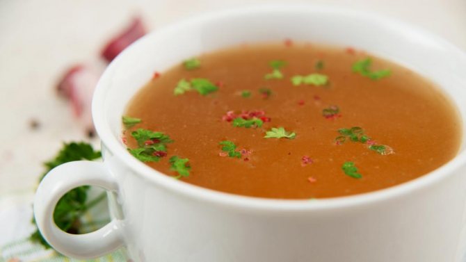 Вкусный бульон