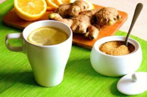 Чай с медом с лимоном